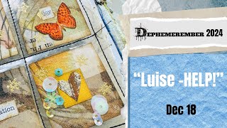 Channelling my inner Luise! 😃 (Dec 18)