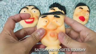  Satisfying Cute and soft funny face reviews, squishy soft funny face #relaxing #toys #unboxing  screenshot 1