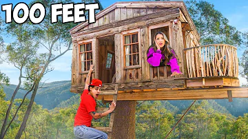 OVERNIGHT IN WORLD’S MOST EXPENSIVE TREEHOUSE!!