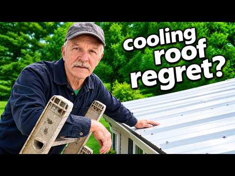 This Is How I Keep My House Cool With Roof Paint!
