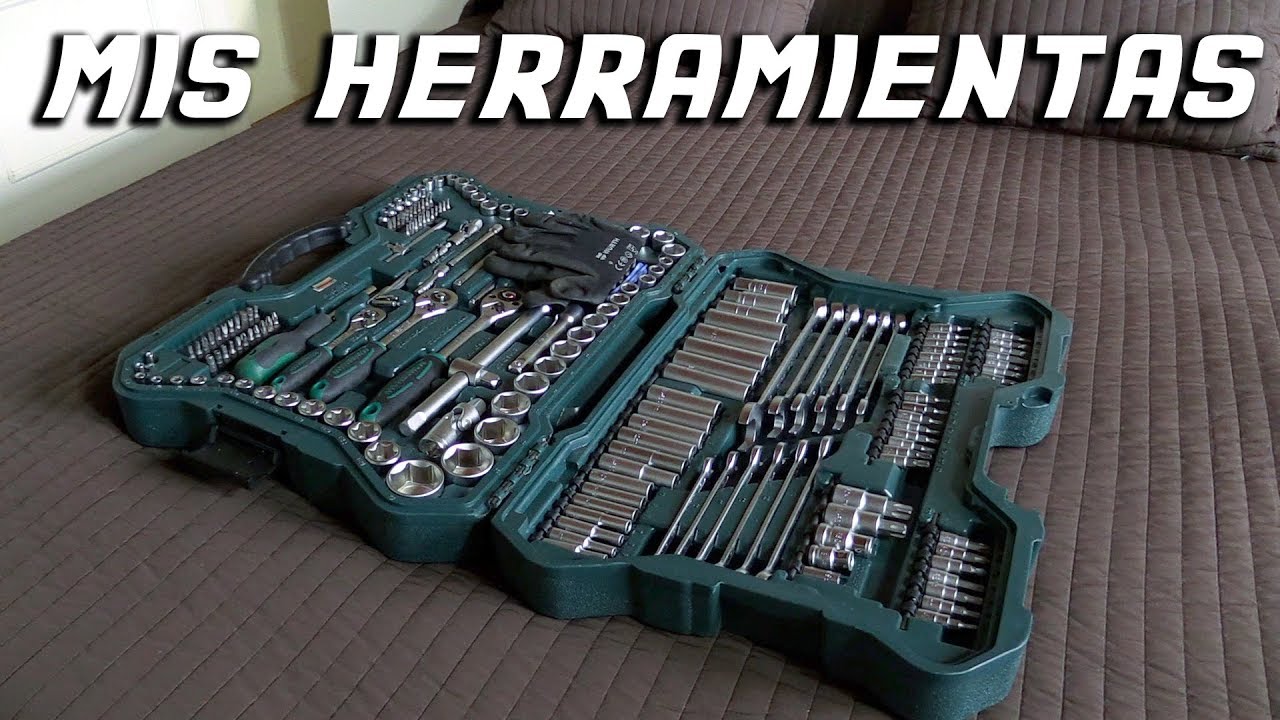 Maletín herramientas Mannesmann, 215 piezas. NUEVA VERSION 2021