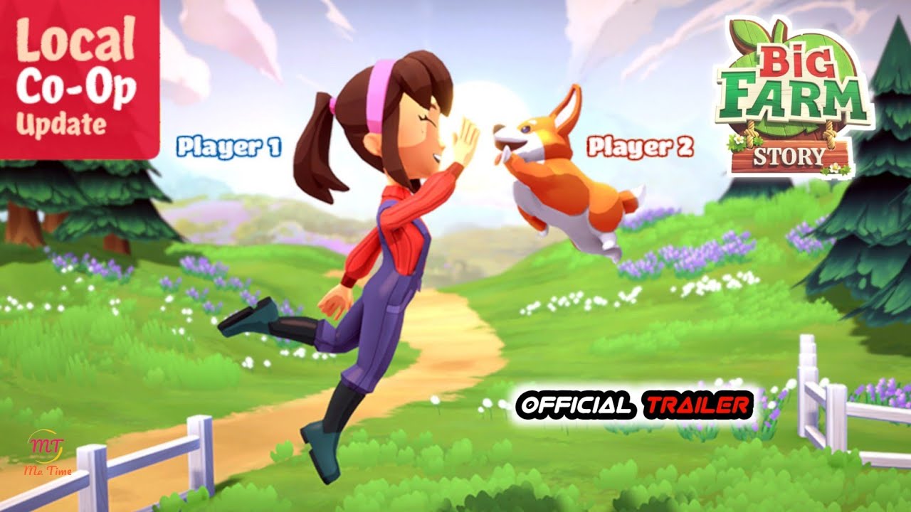 Big Farm Story (Official Trailer) - New PC / Android Games Official Local Co-op Trailer