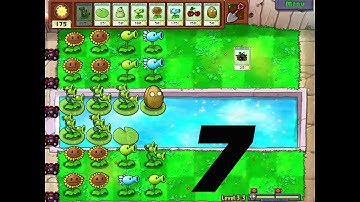 Plants vs Zombies - Gameplay Walkthrough Part 7 - (PC, Android, iOS)