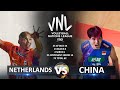 Netherlands vs China | Men&#39;s VNL 2023