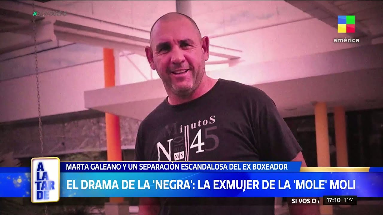 🔴 EL DRAMA DE "LA NEGRA", LA ESPOSA DE LA MOLE MOLI