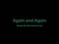 Again and Again [Karaoke Off- Vocal]- Amprule (Paradox Live)