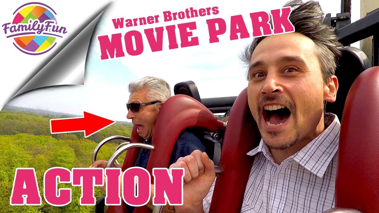 MEGA ACHTERBAHN Spaß und Action |  Movie Park Germany Bottrop -  Family Fun