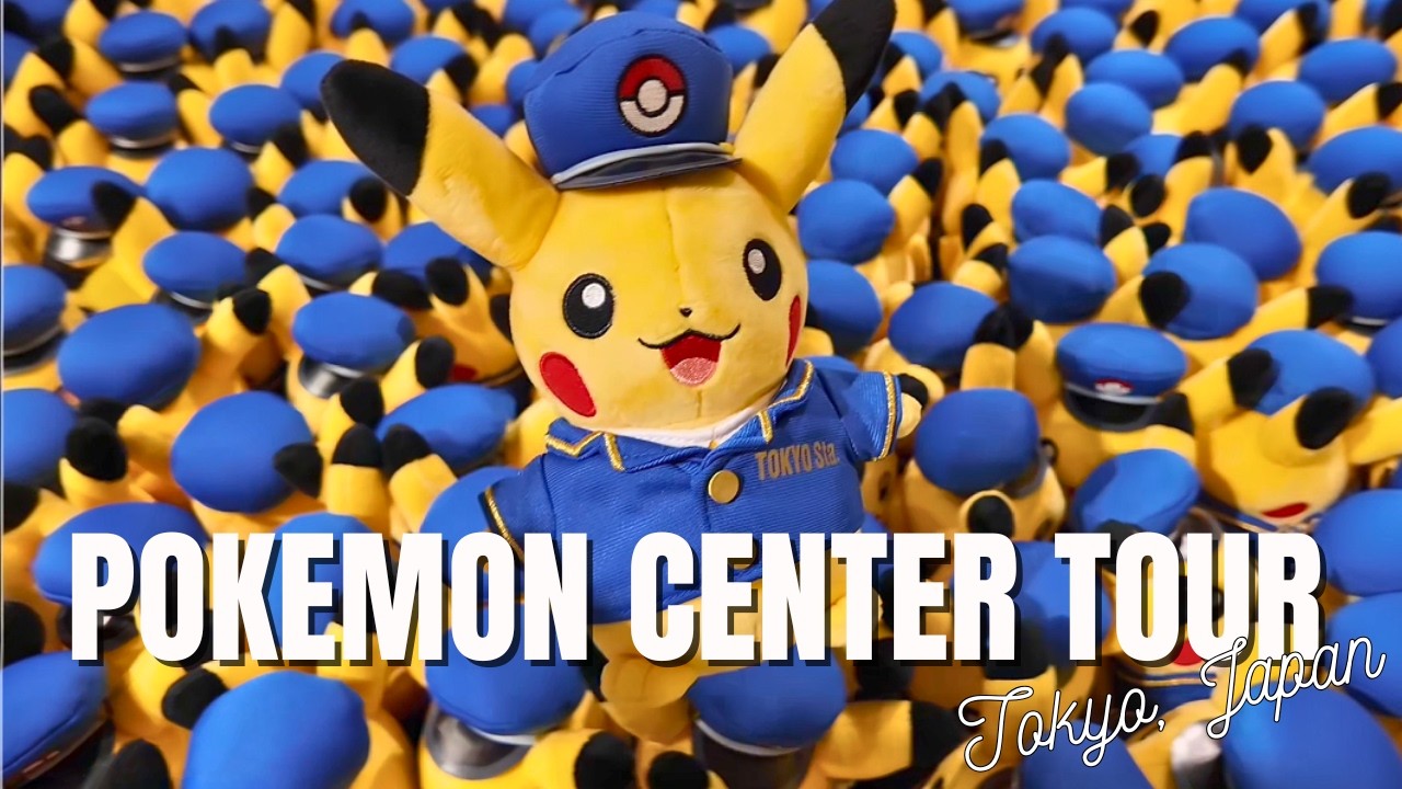 EVERYTHING you can find in the Pokémon Centers of Tokyo 🇯🇵 - YouTube
