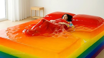 Which Dream Bed Would You Choose? ✨ Ultimate Oddly Satisfying AI ASMR