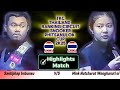Mink Nutcharut Vs Santiphap Imbunsu | Thailand Ranking Circuit Phitsanulok Cup 2025 | Highlights |