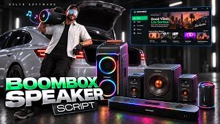 FiveM Boombox Script – 5 Speakers, Car Radio & Real 3D Audio [STANDALONE]