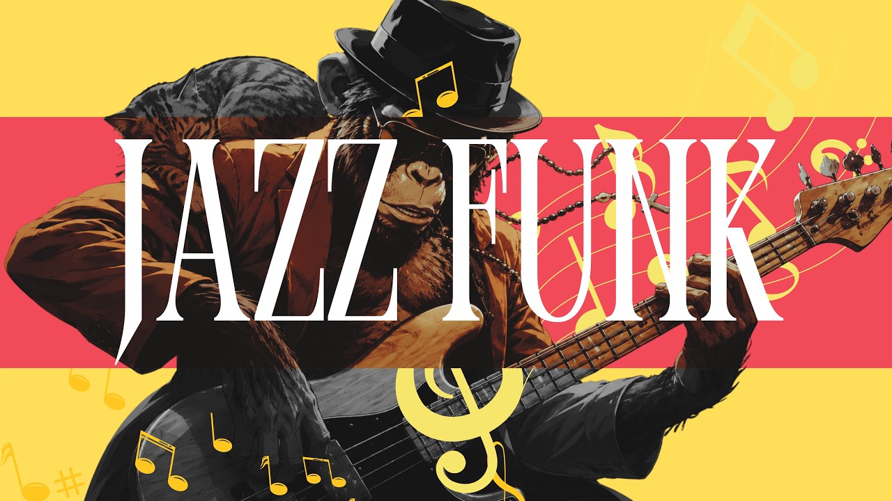 Dusky | Feel-Good Jazz Funk Fusion — Grooves to Boost Your Mood 🐾🎸