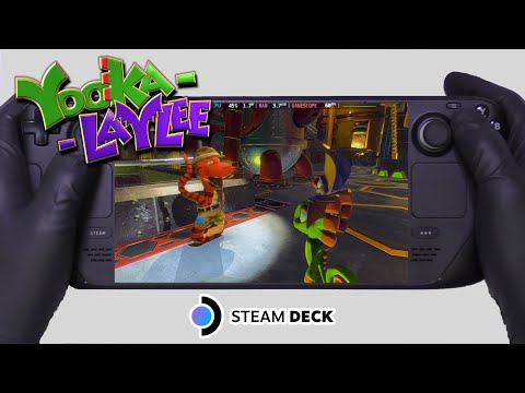 Yooka-Laylee | Steam Deck Gameplay | Steam OS - YouTube