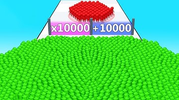 Satisfying Mobile Game All Levels: Count Masters, AZ Run, Marble Run, Roof Rails, Laser Man Run...