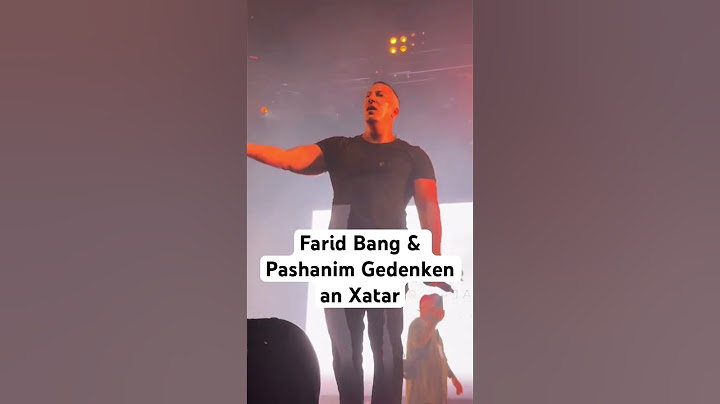 Rest in Peace Xatar 😔🕯️ Farid, Bobby Vandamme & Pasha zollen ihm auf ihren Konzerten Respekt 🕊️🙏