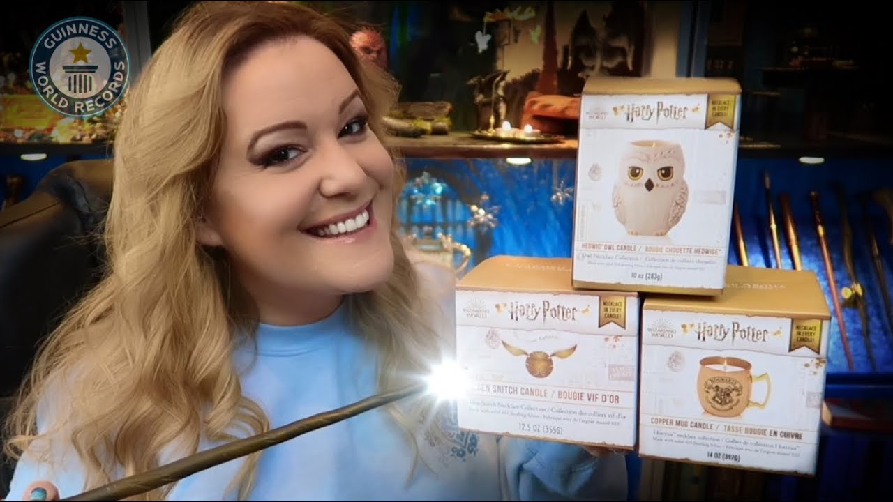 HARRY POTTER CHARMED AROMA CANDLES VICTORIA MACLEAN YouTube