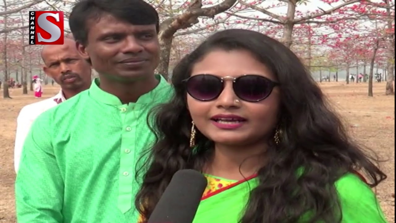 বসন্ত এলেই রক্তিম আভায় ফুলে ফুলে ভোরে ওঠে দেশের সবচেয়ে বড় সুনামগঞ্জের তাহিরপুরের শিমুল বাগান