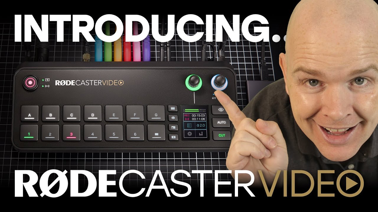 Full Walkthrough of the NEW RØDECaster Video! - YouTube