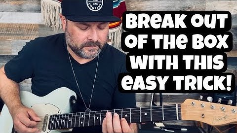Easy Minor Pentatonic Trick In E Major For A Very Cool Sound! 