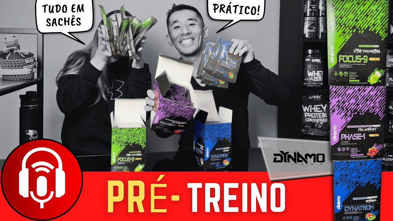 Lançamento Display Sachês Pré Treinos Dynamo Labz | Promoção até 50% e Novo Cupom Desconto EUTEAJUDO