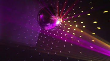 8 Hours of Rotating Disco Light in 4K | Multicolor Party Background Loop