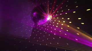 8 Hours Of Rotating Disco Light In 4K Multicolor Party Background Loop