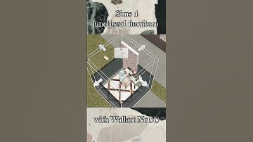 Sims 4 | functional furniture | NoCC