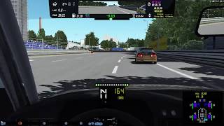 rFactor2 Mercedes 190 EVO 2 DTM (Mod), Test@Norisring