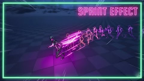 Episch sprinteffect - Unreal Engine 5-zelfstudie