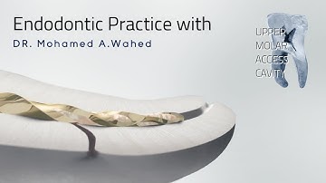 Endodontic practice - Maxillary Molar Access cavity like an Endodontist
