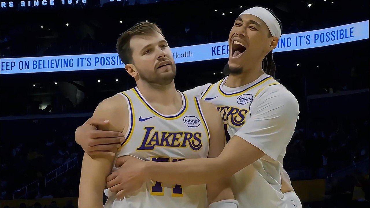 湖三瘋降臨！東契奇連攻帶傳帶領湖人轟13-2碾壓國王 海斯樂瘋了