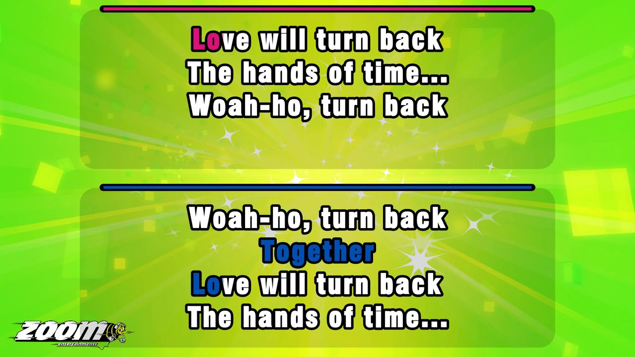 Grease 2 Love Will Turn Back The Hands Of Time Karaoke Version from