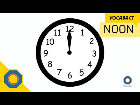 Videó: Mit jelent a noonish?