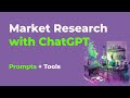 Market research with chatgpt prompts and tools for empathy mapping and netnography