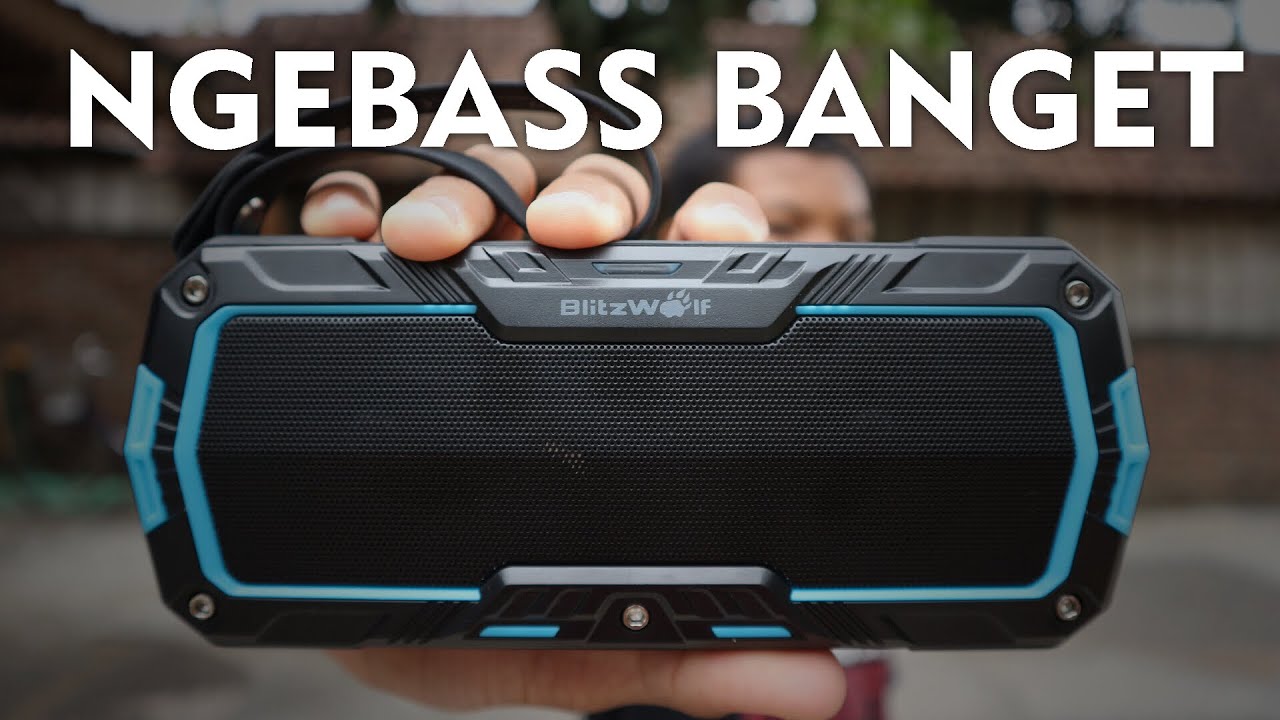 Review Bluetooth Speaker Keren Merk BlitzWolf, GIVEAWAY!!! - YouTube