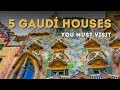 5 Gaudí Houses In Barcelona Casa Vicens Casa Calvet Casa Batlló Bellesguard Casa Milà 5 Gaudí Houses In Barcelona Casa Vicens Casa Calvet Casa Batlló Bellesguard Casa Milà