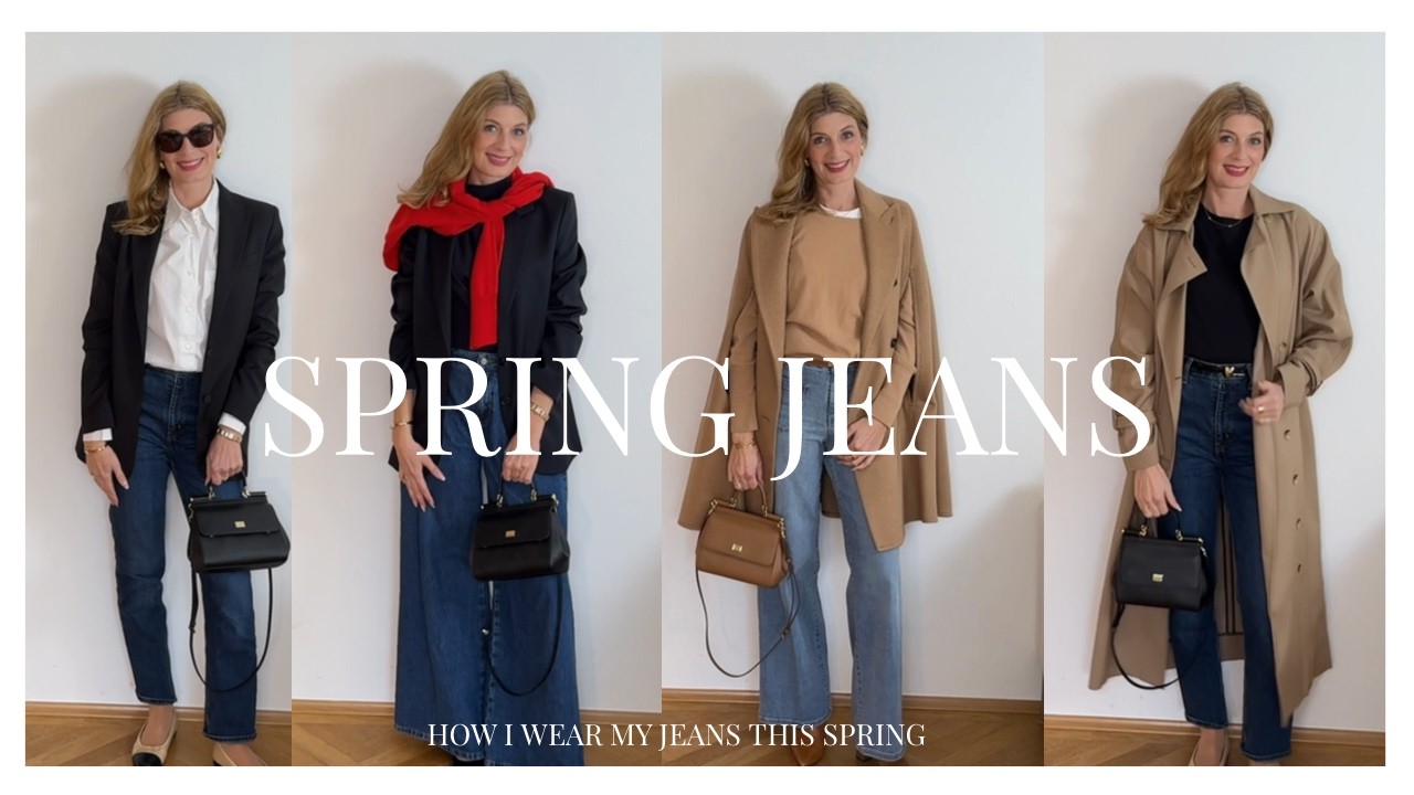 HOW I STYLE MY JEANS IN SPRING 2026