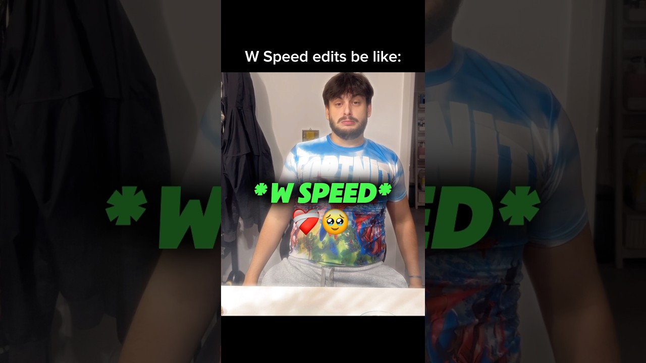 W Speed ​​edits будет выглядеть как 