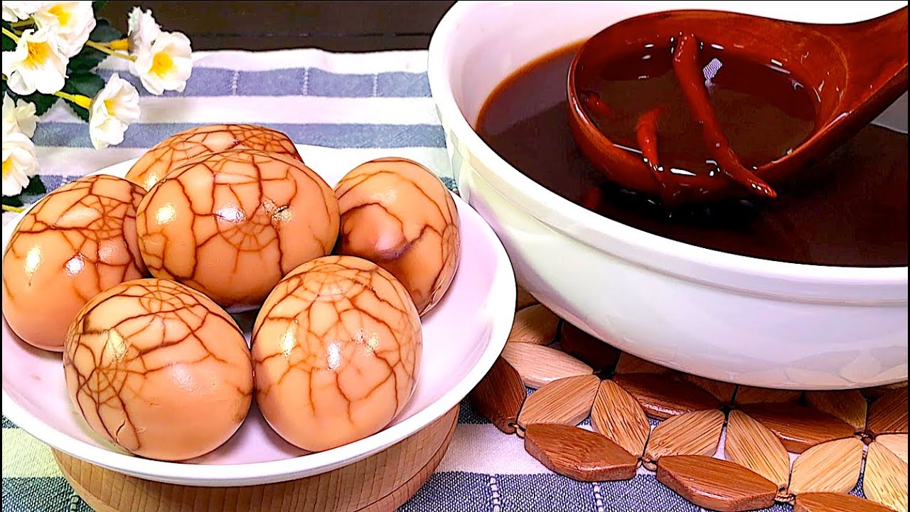 MY Unique Tea Egg Recipe is Incredibly Delicious Restore Energy