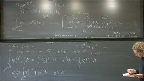 Local to global relations of periods - Erez Lapid