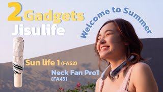 Jisulife Sun Life1 และ Neck Fan Pro1 2แกดเจ็ตต้อนรับฤดูร้อน!!!