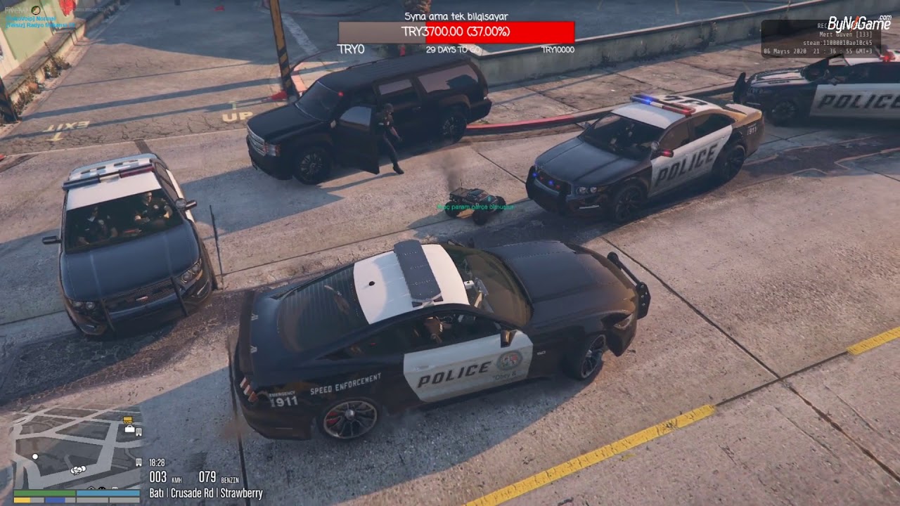 LSPD Komik Anlar #1 - EightBornV  ( Yayıncılar - Khonus / Dorukdoo / KdrYlnz / Aytuuncc / Sethdozzy)