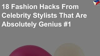 18 fashion hacks from celebrity stylists #1