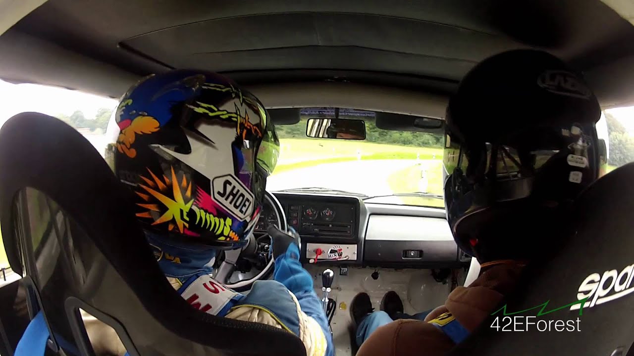 VW Golf 1 GTI Onboard Bergcup Lauterbach [HD]