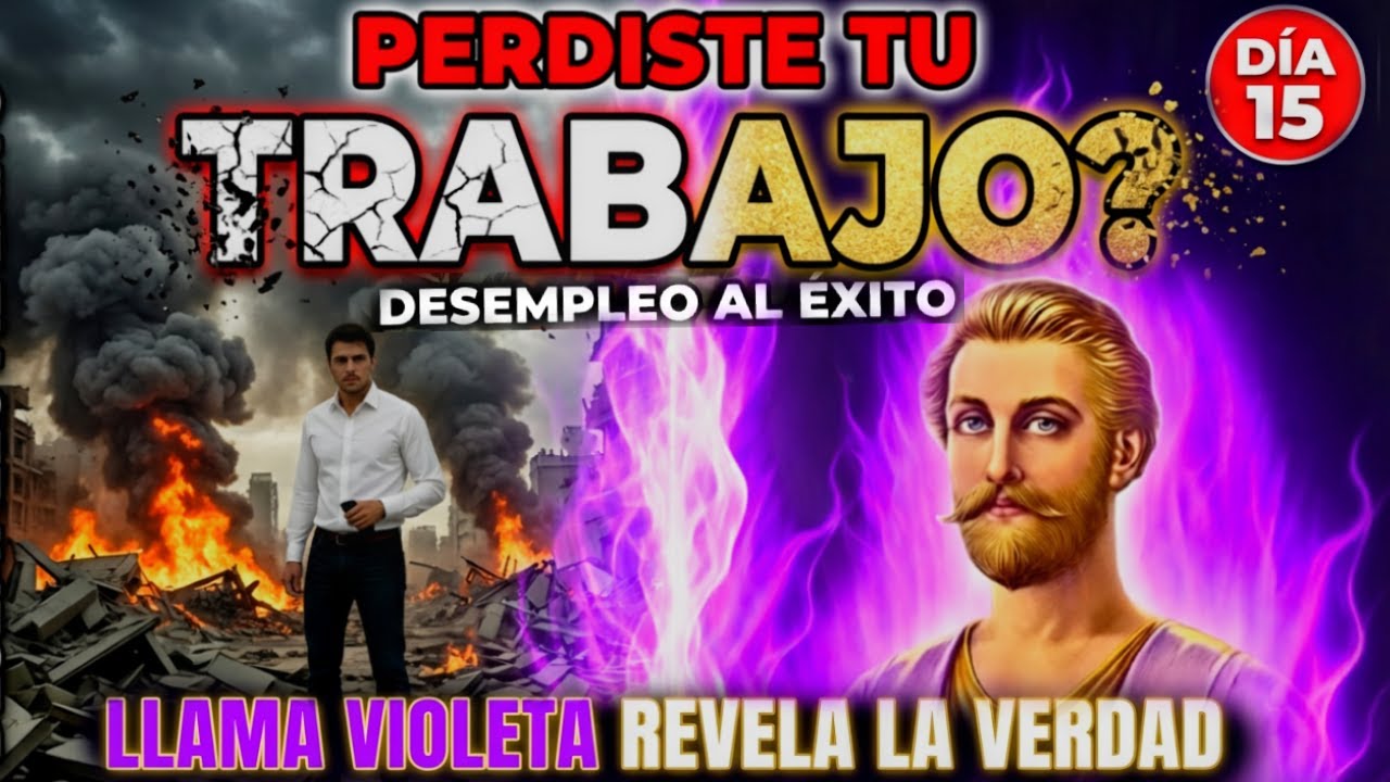 💬 PERDISTE TU TRABAJO? No Fue Accidente - Llama Violeta Revela | Destrucción Sagrada | Saint Germain