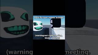 Pov Pursuer Meets Avoider