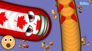 BERBURU CACING ALASKA WORMS ZONE | WORMS ZONE.IO | WORMS ZONE MOBILE screenshot 3