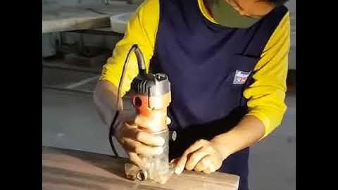 Almost Surgery: Sanding Macassar Ebony Tabletop for exclusive dining table