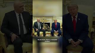 'I would speak to Hezbollah': Trump tells Lebanon's president as peace talks advance