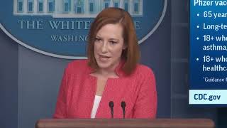 Psaki: 'Unfair and Absurd' To Say Companies Would Raise Prices In Response to Tax Increases